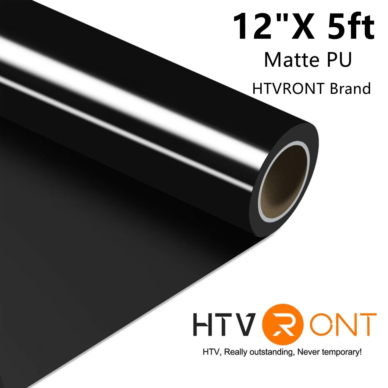 12 X 5ft/30x152cm HTVRONT  Ʈ PU ź  μ Ƿ Ƽ DIY Cricut Iron on HTV  ʸ